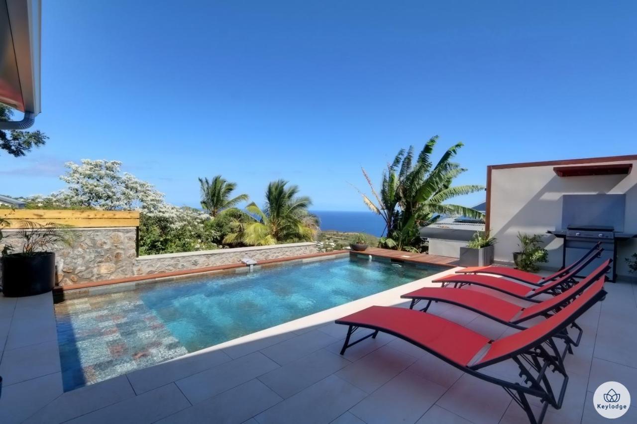 Villa Aina - Piscine 4 Etoiles - Vue Mer - Saint Leu Екстериор снимка